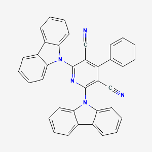 2,6-Di-9H-carbazol-9-yl-4-phenyl-3,5-pyridinedicarbonitrile