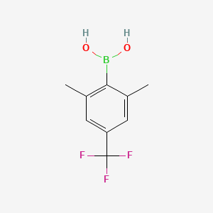 (2,6-Dimethyl-4-(trifluoromethyl)phenyl)boronic acid