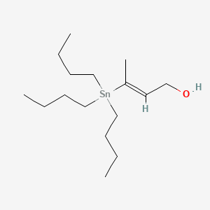 (E)-3-(Tributylstannyl)-2-buten-1-ol