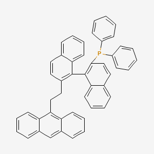 (2'-(2-(Anthracen-9-yl)ethyl)-[1,1'-binaphthalen]-2-yl)diphenylphosphane