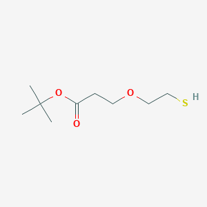 tert-Butyl 3-(2-mercaptoethoxy)propanoate