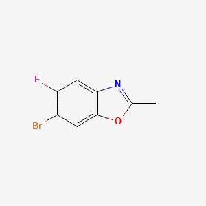 6-Bromo-5-fluoro-2-methylbenzoxazole