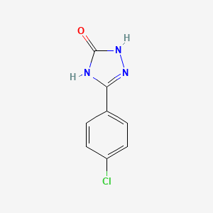 5-(4-Chlorophenyl)-1,2-dihydro-3H-1,2,4-triazol-3-one