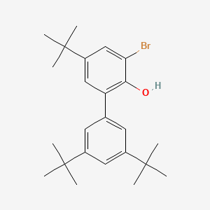 2-Bromo-4-tert-butyl-6-(3,5-di-tert-butylphenyl)phenol