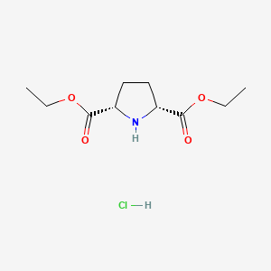 cis-Diethylpyrrolidine-2,5-dicarboxylate hydrochloride