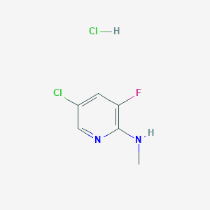 5-Chloro-3-fluoro-2-methylaminopyridine hydrochloride