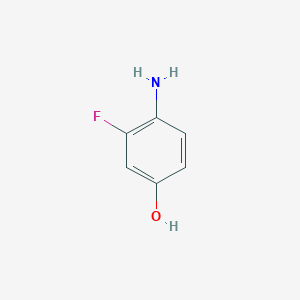 molecular formula C6H6FNO B140874 4-氨基-3-氟苯酚 CAS No. 399-95-1