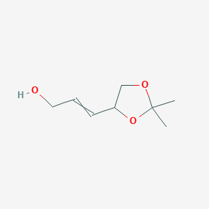 3-(2,2-dimethyl-1,3-dioxolan-4-yl)prop-2-en-1-ol