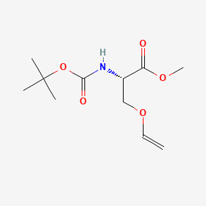 methyl N-(tert-butoxycarbonyl)-O-vinyl-L-serinate