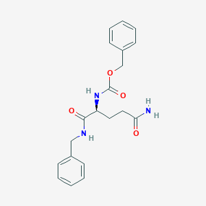 benzyl (S)-(5-amino-1-(benzylamino)-1,5-dioxopentan-2-yl)carbamate