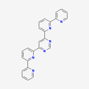 Pyrimidine, 4,6-bis([2,2'-bipyridin]-6-yl)-