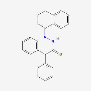 N'-(3,4-dihydro-1(2H)-naphthalenylidene)-2,2-diphenylacetohydrazide