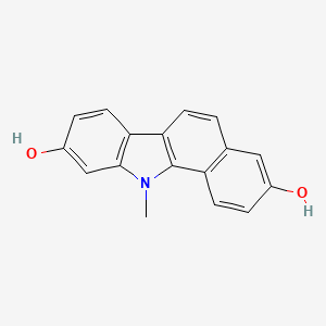 11-Methyl-11H-benzo[a]carbazole-3,9-diol