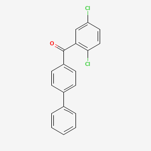 ([1,1'-Biphenyl]-4-yl)(2,5-dichlorophenyl)methanone