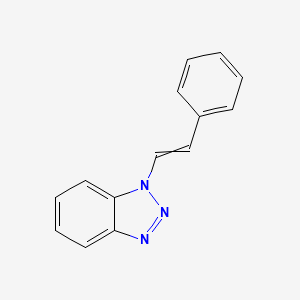 1-(2-Phenylethenyl)benzotriazole