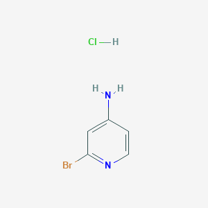molecular formula C5H6BrClN2 B1408759 2-Bromopyridin-4-amine hydrochloride CAS No. 1706431-09-5