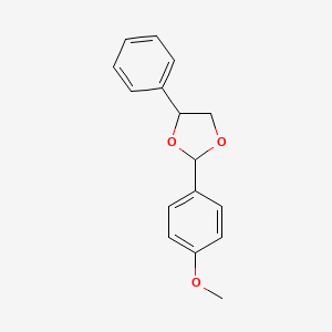 2-(4-Methoxyphenyl)-4-phenyl-1,3-dioxolane