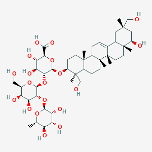 molecular formula C48H78O19 B14087762 Wistariasaponin B2 