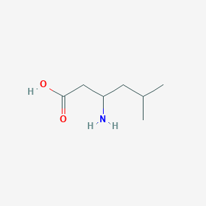 B140880 3-Amino-5-methylhexanoic acid CAS No. 131725-47-8