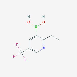 (2-Ethyl-5-(trifluoromethyl)pyridin-3-yl)boronic acid