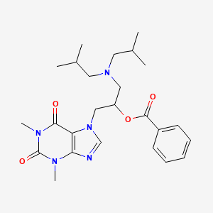 Diisobutylaminobenzoyloxypropyl theophylline