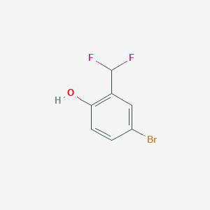 4-Bromo-2-(difluoromethyl)phenol