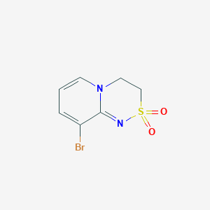 9-Bromo-3,4-dihydropyrido[2,1-c][1,2,4]thiadiazine 2,2-dioxide