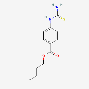 Butyl 4-(carbamothioylamino)benzoate