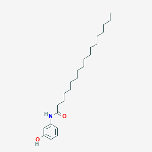 N-(3-Hydroxyphenyl)octadecanamide