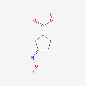 (3E)-3-hydroxyiminocyclopentane-1-carboxylic acid