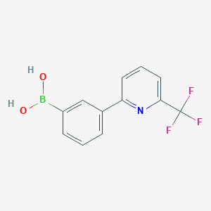 (3-(6-(Trifluoromethyl)pyridin-2-yl)phenyl)boronic acid