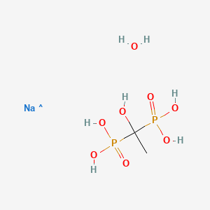 Phosphonic acid, (1-hydroxyethylidene)bis-, disodium salt, hydrate