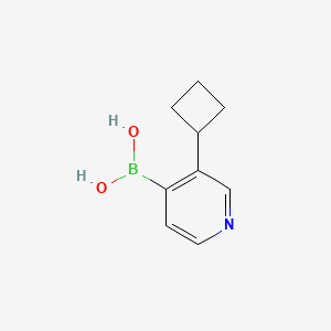 (3-Cyclobutylpyridin-4-yl)boronic acid