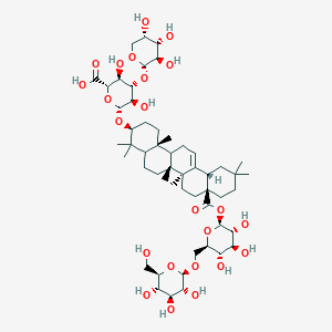 molecular formula C53H84O23 B14088481 Hemsloside G1 