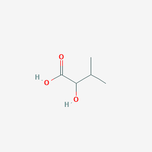 molecular formula C5H10O3 B140885 2-羟基-3-甲基丁酸 CAS No. 4026-18-0