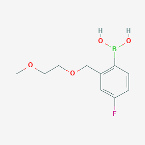 (4-Fluoro-2-((2-methoxyethoxy)methyl)phenyl)boronic acid