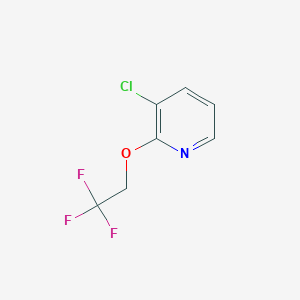 3-Chloro-2-(2,2,2-trifluoroethoxy)pyridine