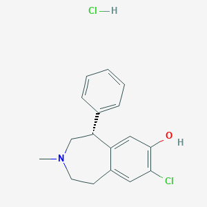 molecular formula C17H19Cl2NO B140886 SCH-23390盐酸盐 CAS No. 125941-87-9