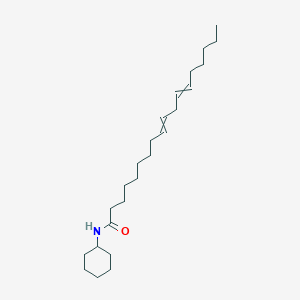 N-cyclohexyloctadeca-9,12-dienamide