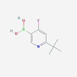 (6-(tert-Butyl)-4-fluoropyridin-3-yl)boronic acid