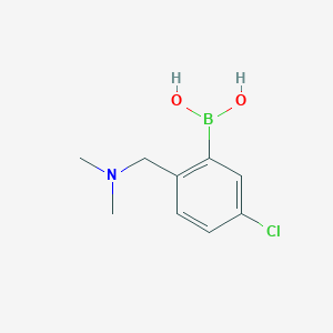 5-Chloro-2-((dimethylamino)methyl)phenylboronic acid