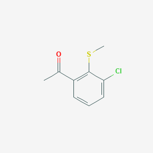 Ethanone, 1-[3-chloro-2-(methylthio)phenyl]-