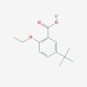 molecular formula C13H18O3 B14088966 5-(Tert-butyl)-2-ethoxybenzoic acid CAS No. 163419-09-8