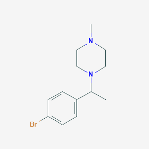 1-(1-(4-Bromophenyl)ethyl)-4-methylpiperazine