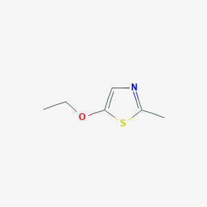 B140892 5-Ethoxy-2-methyl-1,3-thiazole CAS No. 145464-87-5