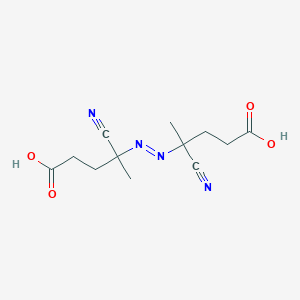 B140894 4,4'-Azobis(4-cyanovaleric acid) CAS No. 2638-94-0