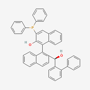 2'-((S)-[1,1'-biphenyl]-2-yl(hydroxy)methyl)-3-(diphenylphosphino)-[1,1'-binaphthalen]-2-ol