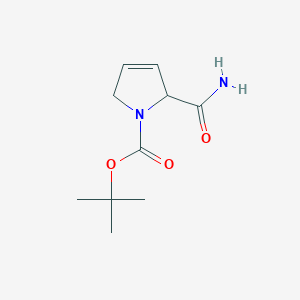 Tert-butyl 2-carbamoyl-2,5-dihydropyrrole-1-carboxylate