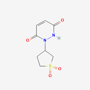 1-(1,1-Dioxidotetrahydrothiophen-3-yl)-1,2-dihydropyridazine-3,6-dione