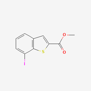 Benzo[b]thiophene-2-carboxylic acid, 7-iodo-, methyl ester